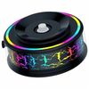 X12 Supporto magnetico per cruscotto auto con luce colorata e supporto a ventosa per navigazione