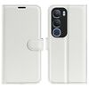 Per vivo vivo Y19s 4G / Y29 5G Custodia per telefono in pelle con texture Litchi orizzontale con supporto (bianco)