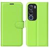 Per vivo vivo Y19s 4G / Y29 5G Custodia per telefono in pelle con texture Litchi orizzontale con supporto (verde)
