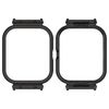 Per vivo Watch GT Custodia protettiva per orologio con cornice in metallo per orologio (nero)