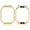 Per vivo iQOO Watch GT Custodia protettiva per orologio con cornice in metallo per orologio (oro)