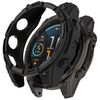 Per Garmin Tactix 8 Solar 51mm Hollow Armor TPU Half Coverage Watch Custodia protettiva (nero)