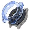 Per Garmin Descent G2 TPU Half Coverage Custodia protettiva per orologio traslucido (blu trasparente)