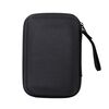 Borsa per disco rigido in EVA Borsa portatile anticaduta per riporre l'alimentazione elettrica mobile Custodia per accessori con cerniera (nera)