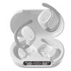 M200 Cuffie Bluetooth wireless aperte con gancio auricolare, auricolari impermeabili (bianchi)