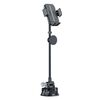 Supporto per telefono per auto con tubo flessibile estensibile, supporto per parabrezza, cruscotto, grande ventosa, staffa di navigazione (grigio)