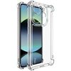 Per Redmi Note 14 4G 164,84 mm IMAK UX-4 Series Custodia antiurto a quattro angoli per telefono (trasparente)