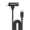 Cavo di ricarica rapida MOMAX DL56 1-Link Flow 60W da tipo C a tipo C e 8 pin, lunghezza: 1,5 m (nero)
