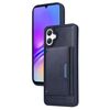Per Samsung Galaxy A06 4G BETOPNICE Custodia per telefono con portafoglio MagSafe staccabile con apertura a ribalta orizzontale (blu)