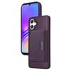 Per Samsung Galaxy A06 4G BETOPNICE Custodia per telefono con portafoglio MagSafe staccabile orizzontale a ribalta (viola)