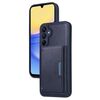 Per Samsung Galaxy A15 5G BETOPNICE Custodia per telefono con portafoglio MagSafe staccabile con chiusura a scatto orizzontale (blu)