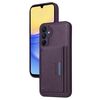 Per Samsung Galaxy A15 5G BETOPNICE Custodia per telefono con portafoglio MagSafe staccabile orizzontale a ribalta (viola)
