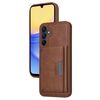 Per Samsung Galaxy A15 5G BETOPNICE Custodia per telefono con portafoglio MagSafe staccabile orizzontale a ribalta (marrone)