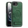 Per iPhone 16e Custodia multifunzione MagSafe PU per telefono (verde)