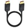 Cavo adattatore di estensione DisplayPort dritto DP2.1 a DP2.1 52 Gbps 16K 30 Hz, lunghezza: 1,2 m (nero)