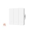 Interruttore luce intelligente Tuya ZigBee compatibile con sensore di movimento radar, nessun condensatore richiesto, 3 bande