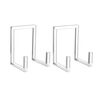 Supporto per cornice per foto in acrilico, specifiche: 2 pezzi