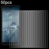 Per Sharp Aquos wish2 50 pezzi Pellicola in vetro temperato 0,26 mm 9H 2,5D