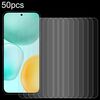 Per Honor Play 60 50 pezzi Pellicola in vetro temperato 0,26 mm 9H 2,5D