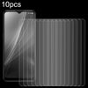 Per TCL T9 10 pezzi Pellicola in vetro temperato 0,26 mm 9H 2,5D