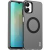 Per Samsung Galaxy A06 5G IMAK Chocolate Series TPU + PET MagSafe Custodia per telefono (nero)