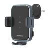 Momax CM26E Q Mount Smart6 15W Supporto per auto a induzione wireless a doppia bobina con ricarica rapida (grigio)
