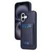 Per iPhone 16 Plus BETOPNICE Custodia per telefono con portafoglio MagSafe staccabile verticale a ribalta (blu)