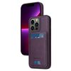 Per iPhone 13 Pro BETOPNICE Custodia per telefono con portafoglio MagSafe staccabile verticale a ribalta (viola)
