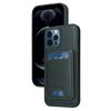 Per iPhone 12 Pro Max BETOPNICE Custodia per telefono con portafoglio MagSafe staccabile verticale a ribalta (verde)