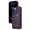Per iPhone 12 Pro Max BETOPNICE Custodia per telefono con portafoglio MagSafe staccabile verticale a ribalta (viola)