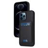 Per iPhone 12 Pro Max BETOPNICE Custodia per telefono con portafoglio MagSafe staccabile verticale a ribalta (nero)