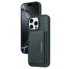Per iPhone 16 Pro Max BETOPNICE Custodia per telefono con portafoglio MagSafe staccabile orizzontale a ribalta (verde)