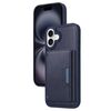 Per iPhone 16 Plus BETOPNICE Custodia per telefono con portafoglio MagSafe staccabile orizzontale a ribalta (blu)
