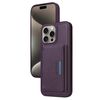 Per iPhone 15 Pro Max BETOPNICE Custodia per telefono con portafoglio MagSafe staccabile orizzontale a ribalta (viola)