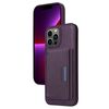 Per iPhone 13 Pro Max BETOPNICE Custodia per telefono con portafoglio MagSafe staccabile orizzontale a ribalta (viola)