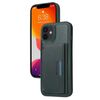 Per iPhone 12 / 12 Pro BETOPNICE Custodia per telefono con portafoglio MagSafe staccabile con apertura orizzontale (verde)