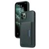 Per iPhone 11 Pro Max BETOPNICE Custodia per telefono con portafoglio MagSafe staccabile orizzontale a ribalta (verde)