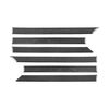 Per Mercedes-Benz Classe G W463 6 pezzi/set adesivi decorativi per griglia (nero)