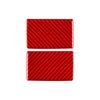 Per Mercedes-Benz Classe G W463 2 pezzi/set adesivo posacenere porta posteriore (rosso)
