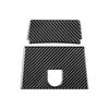 Per Mercedes-Benz Classe G W463 2 pezzi/set adesivo decorativo centrale posteriore (nero)