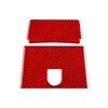 Per Mercedes-Benz Classe G W463 2 pezzi/set adesivo decorativo centrale posteriore (rosso)