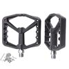 RACEWORK RK579 1 paio di pedali per bicicletta con cuscinetto antiscivolo largo in nylon (nero)