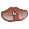 FMFXTRA Sella per bicicletta ispessita Sella a forma di mountain bike, colore: marrone