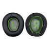 Per JBL Quantum Q910 / Q910X / Q910P Cuffie Accessori 1 paio di cuscinetti auricolari neri e verdi
