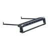 Supporto per computer hub 9 in 1 in lega di alluminio pieghevole PD ricarica rapida con stazione di docking LAN staffa per laptop (colore metallizzato scuro)