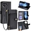 Per OnePlus Ace 5 / 5 Pro Custodia in pelle con cerniera (nero)