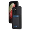 Per Samsung Galaxy S21 Ultra 5G BETOPNICE Custodia per telefono con portafoglio MagSafe staccabile verticale a ribalta (nero)