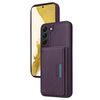 Per Samsung Galaxy S22+ 5G BETOPNICE Custodia per telefono con portafoglio MagSafe staccabile orizzontale a ribalta (viola)