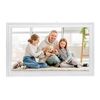 Cornice per foto con display LCD da 21,5 pollici, 1G+32GB, CPU quad-core 3326C, Android 7.0, spina: spina USA (bianco)
