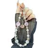 Ciondolo in lega Cat Heidi Beads Catena per cellulare (rosa)